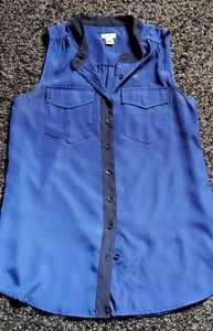 J. Crew sleeveless blouse